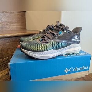 Columbia Montrail Trinity FKT Black & Iridescent Running Shoes Women's Size 9.5